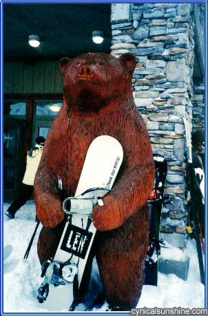 One of the many stickers found on the mighty Whi$tler mountain.... 